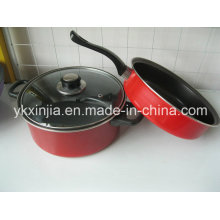 Carbon Steel Non-Stick Coating Cookware Set Kitchenware